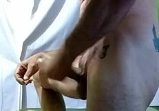 C�lio Borba teases with his big cock sensually