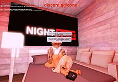 ब्लोंड बड़ा काला लंड पर डॉगी में राइड करते हुए ब्लोजॉब देती है