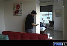 Pornfidelity sloan harper gets pounded by chad's big cock. Curvy african babe covered in jizz