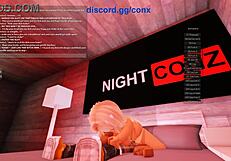 ब्लोंड बड़ा काला लंड पर डॉगी में राइड करते हुए ब्लोजॉब देती है