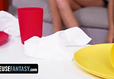 yo, best freeuse ghost banging three gorgeous chicks