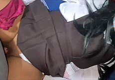 Horny teacher fucks schoolgirl in doggystyle and missionary for better grades.