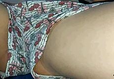 This desi indian pregnant stepmom gets her pussy fingered for the first time!