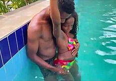 my boyfriend fucked me silly after swimming, licking my shaved pussy