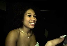 chris diamond gives me a big facial in public bathroom