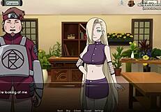 Ino Yamanaka Sucks Dick and Gets Tight Pussy Creampied in Naruto Hentai Game