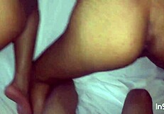 Can you resist cumming to these amateurs squirting in a threesome?