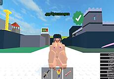 Horror Girl Gets Fucked Hard in Roblox Condo Mystery