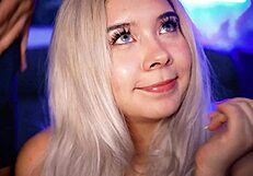 Chubby Blonde Colombian Loves Boyfriends Cock!