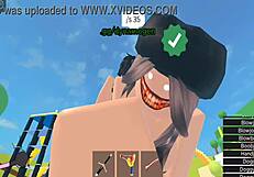 Horror Girl Gets Fucked Hard in Roblox Condo Mystery