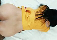 Desi chachi gets slammed hard in cheating anal action