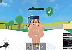 Horror Girl Gets Fucked Hard in Roblox Condo Mystery