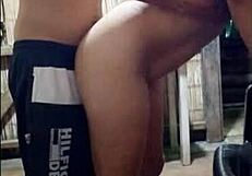 Ebony Milf Bent Over For Monster Cock Doggystyle Fucking