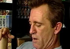 Hot blonde tries new office position with doggystyle fucking.