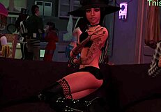 Jozie dark halloween tease in sims 4?