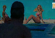 Blonde Teen Wife And Stepmother Engage In Intense Cartoon Sex Scene 79