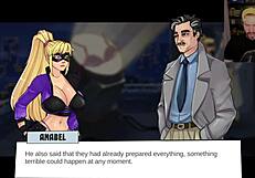 Why You Shouldn't Become a Super Hero: The Lewd Knight Faces Gloryhole Action. Her Boobs and Pussy Take a Wild Ride!