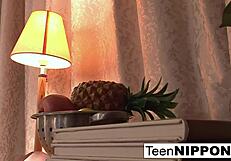 will the cute babe let him fuck her pussy?