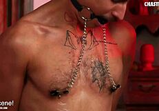 Stupid Cunt Tormented Hard While Pleasing Her Ruthless Master