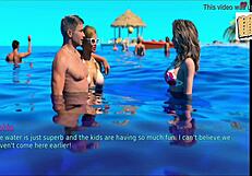 Blonde Teen Wife And Stepmother Engage In Intense Cartoon Sex Scene 79