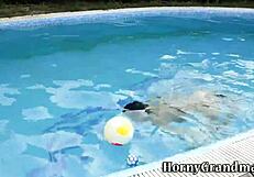 Mature Granny Gets Her Pussy Eaten and Fingered in High Definition