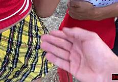 guys picked up two girls in the mountains and fucked them there