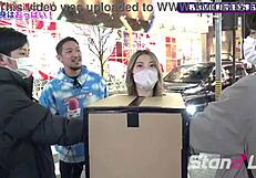 what's inside the box in nagoya stand up tv?