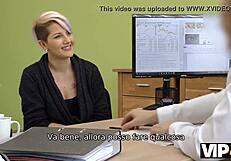 vip4k, watch inga devil GIVE HER BODY for cash in wild casting!