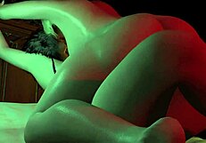 Lesbians Have Sex With A Strap On Dildo