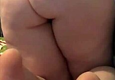 Girlfriend's Big Ass and Foot Aroma Drive Me Wild with Desire