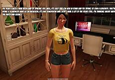 House party first impressions at anime hentai game