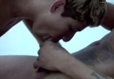 Enjoying some hot gay action at the bathhouse