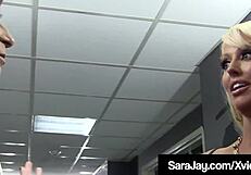 Lustful lesbians Sara Jay