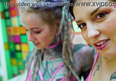 i watch two pornstars in a lesbian scene