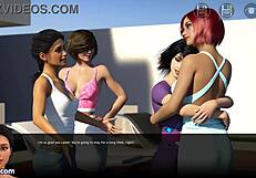 movie night with step sis in rich family saga - episode 2