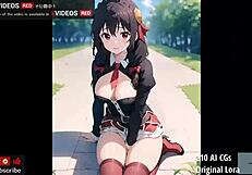 uncensored japanese hentai music video with yunyun