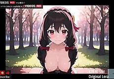 uncensored japanese hentai music video with yunyun