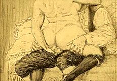 Vintage erotic drawings collection