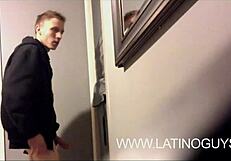 Tricked into Gloryhole Blowjob in My House