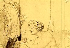 Vintage erotic drawings collection