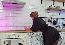 Fucker ne bitch ki tight ass mein big cock slam kiya anal plug ke upar