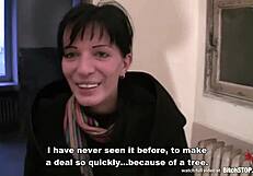 bitch stop - skinny slovak brunette gets anal fucked