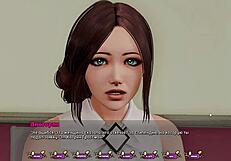 Blonde Japanese Slut Fucks Hard in Complete Gameplay of Pale Carnations Part 12