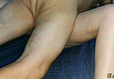 teasing stepsister's tight pussy while watching porn?