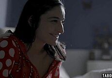 I caught Santa banging a petite teen beauty at boss's home