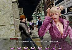 Blonde Japanese Slut Fucks Hard in Complete Gameplay of Pale Carnations Part 12