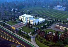 Extra homework in Sims 4 Spanish edition.