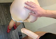 petite stepsister takes fat dick sleeve in wild group banging