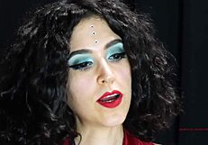 i plays the role of dominatrix mistress in financial domination n submission