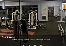 Big Tits Anime Girl Meets John Johnson in Erotic Game Scene